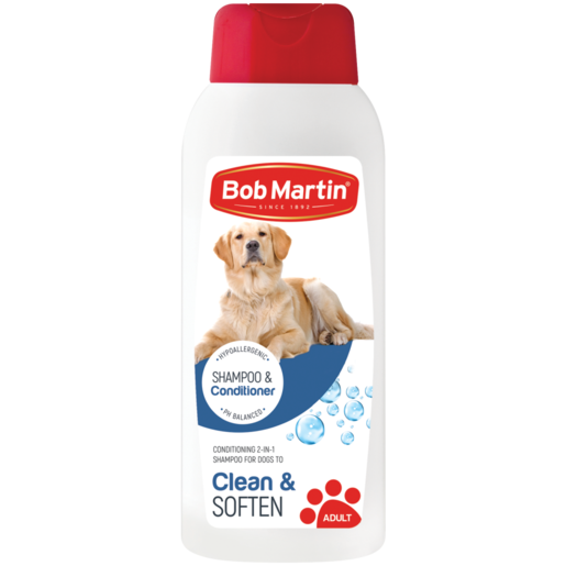 Bob Martin Adult 2-In-1 Dog Shampoo & Conditioner 300ml