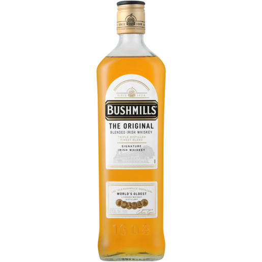 Bushmills The Original Blended Irish Whiskey Bottle 750ml