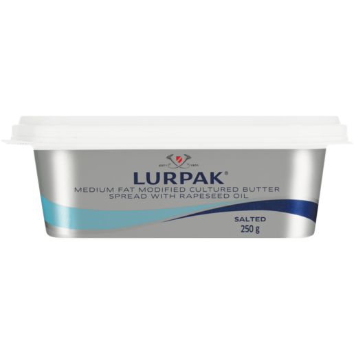 Lurpak Salted Medium Fat Butter Spread 250g 