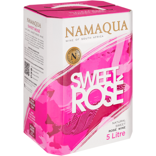 Namaqua Sweet Rosé Wine Box 5L