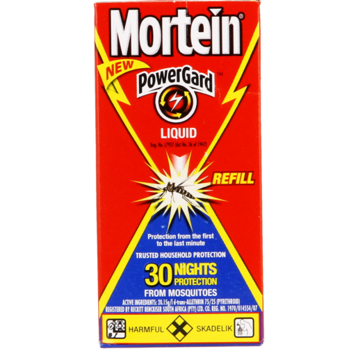 Mortein Night PowerGard Liquid Mosquito Repellent Refill 30 Pack