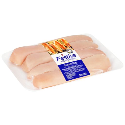 Festive Fresh Chicken Breast Fillets Per kg