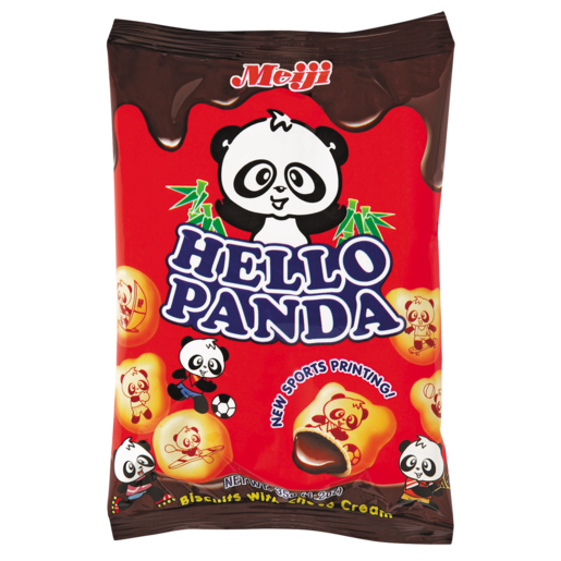 Meiji Hello Panda Choc Cream Filled Biscuits 35g