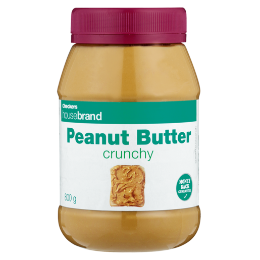 Checkers Housebrand Crunchy Peanut Butter 800g