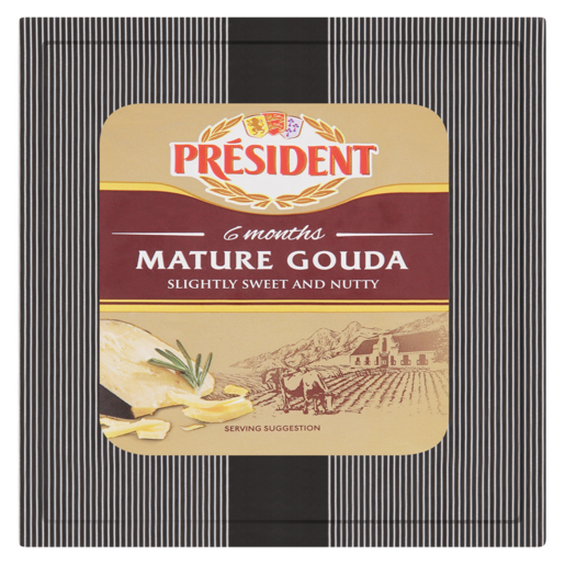 Président 6 Months Mature Gouda Cheese Per Kg