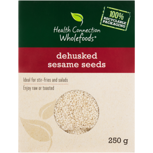 Health Connection Wholefoods Dehusked Sesame Seeds 250g