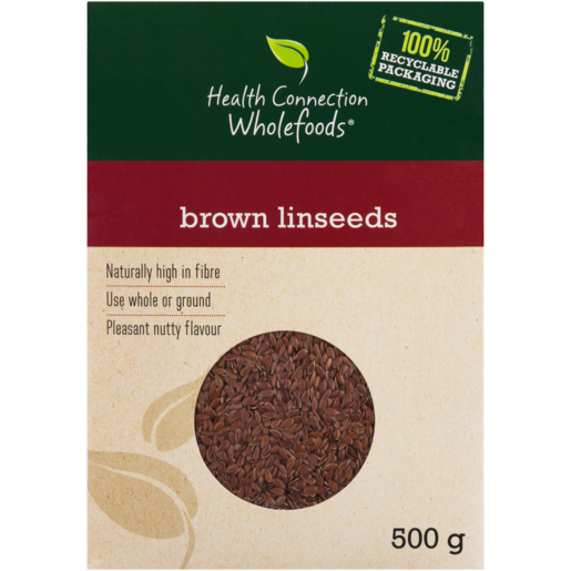 Health Connection Wholefoods Brown Linseeds 500g