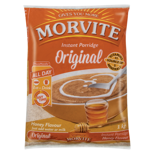 Morvite Original Honey Flavoured Instant Porridge 1kg