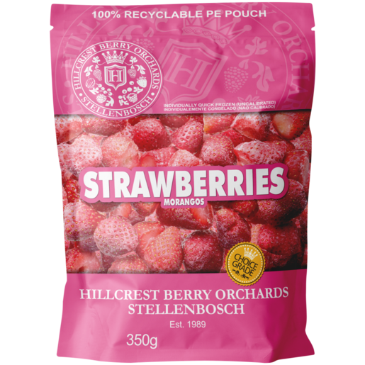 Hillcrest Berry Orchards Frozen Strawberries 350g