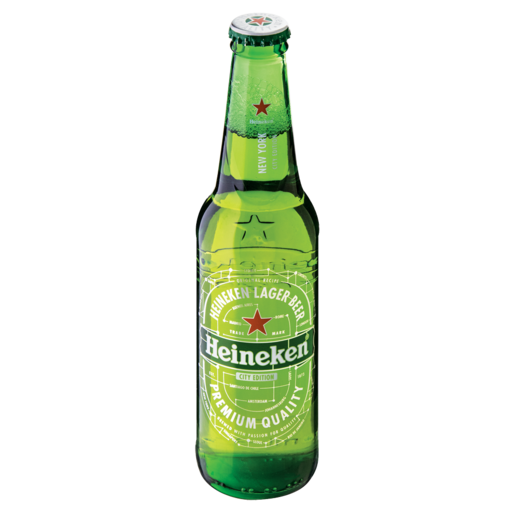 Heineken Premium Lager Beer Bottle 330ml