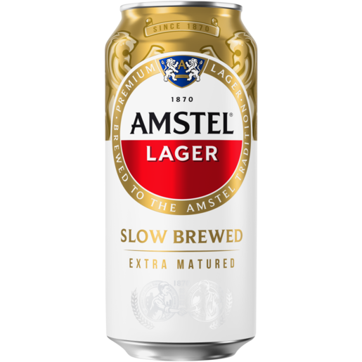 Amstel Lager Beer Can 440ml