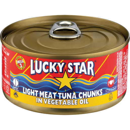 Lucky Star Light Meat Tuna Chunks In Vegetable Oil 170g