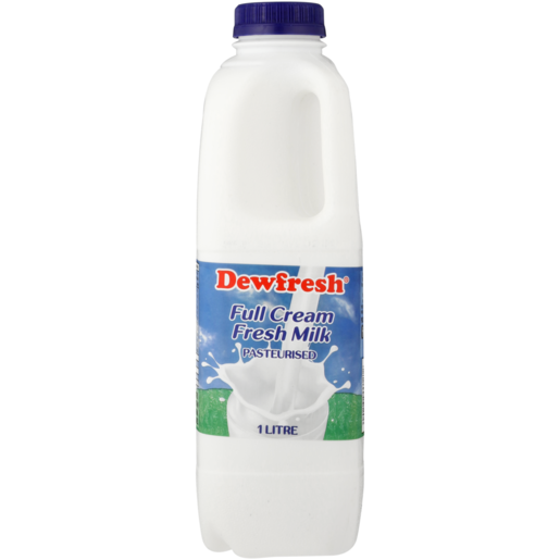 Dewfresh Full Cream Fresh Milk 1l