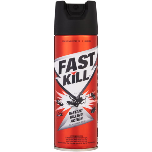 Fast Kill Regular Aerosol Insecticide 180ml