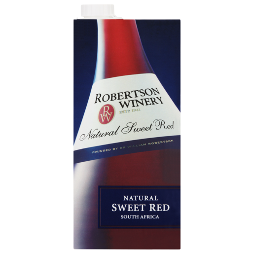 Robertson Winery Natural Sweet Red Wine Box 1L