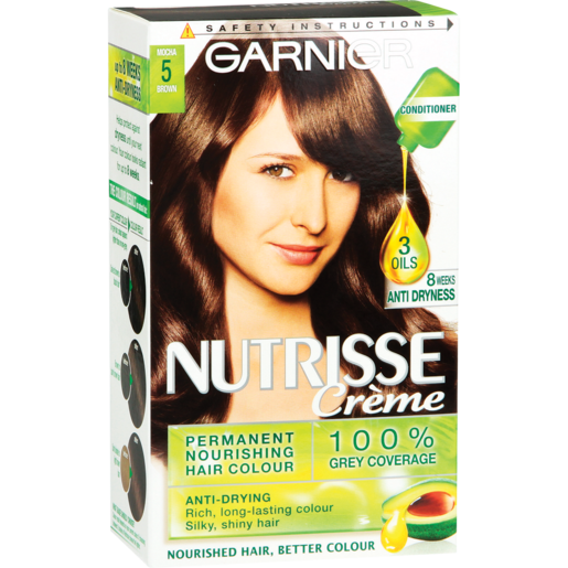 Garnier Nutrisse Créme 5 Mocha Brown Hair Colour | Hair Colourants & Dyes |  Hair Care | Health & Beauty | Checkers ZA