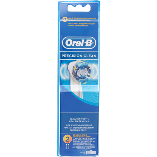Oral-B Precision Clean Power Brush Head 2 Pack