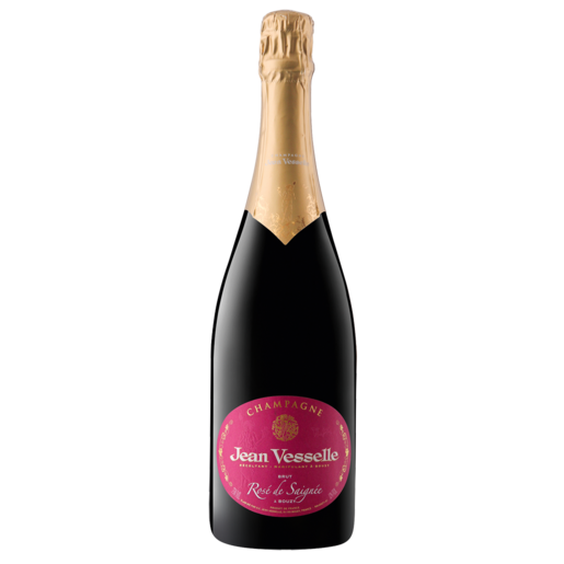 Jean Vesselle Brut Rosé de Saignee Champagne Bottle 750ml