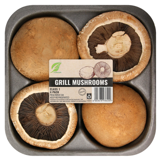 Grill Mushrooms 4 Pack