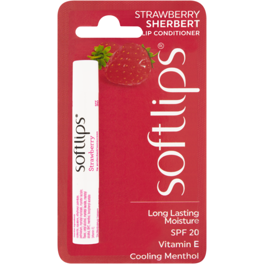 Softlips Strawberry Sherbert Lip Balm 2g