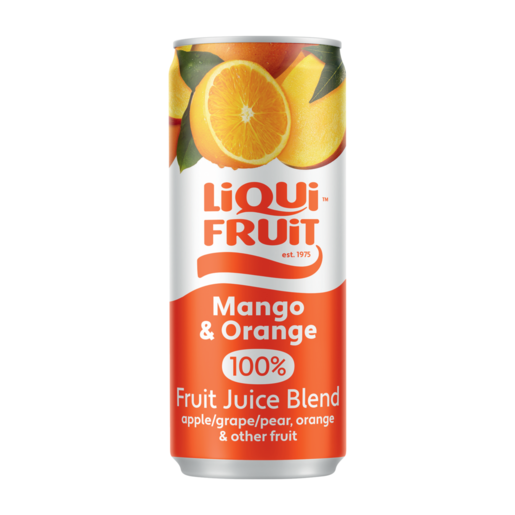 Liqui Fruit Mango & Orange 100% Fruit Juice Blend 300ml