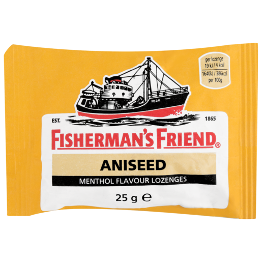 Fisherman's Friend Aniseed Menthol Flavour Lozenges 25g