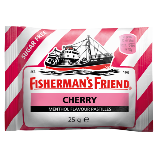 Fisherman's Friend Sugar Free Cherry Flavoured Lozenges 25g