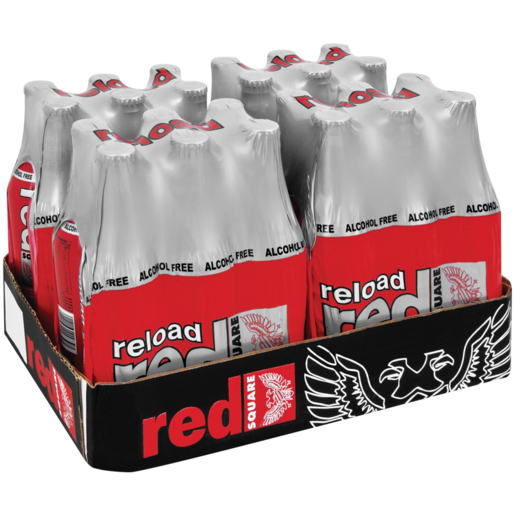 Red Square Reload Alcohol Free Energy Drinks 24 x 275ml