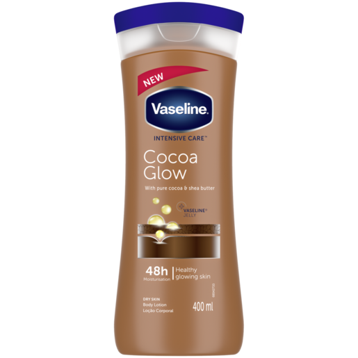 Vaseline Intensive Care Cocoa Glow Body Lotion 400ml