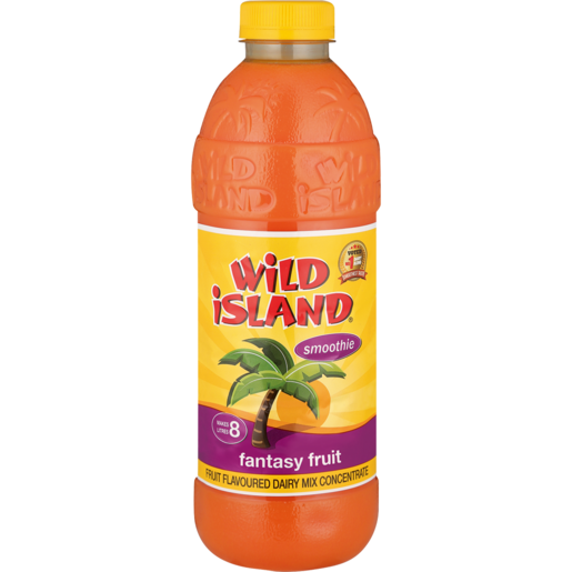 Wild Island Smoothie Fantasy Fruit Concentrated Dairy Blend 1L