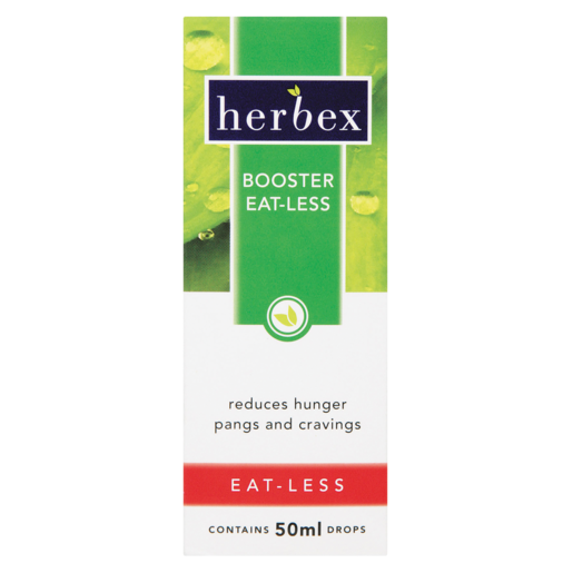 Herbex Booster Drops Eat Less Slimming Aid 50ml