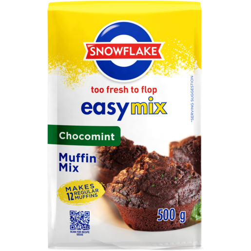 Snowflake EasyMix Chocomint Muffin Mix 500g