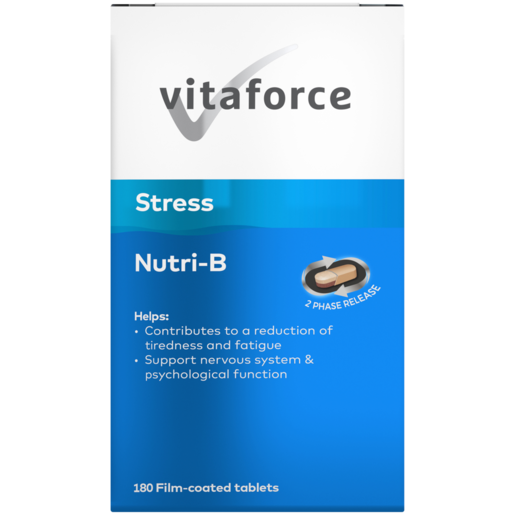 Vitaforce Nutri-B Stress Vitamin Tablets 180 Pack