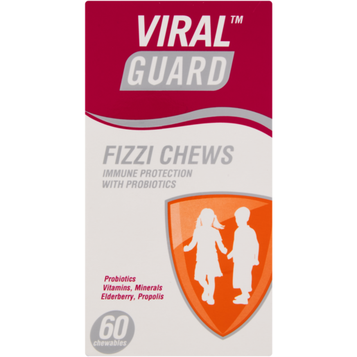 Viral Guard Fizzi Chews Immune Protection Tablets 60 Pack