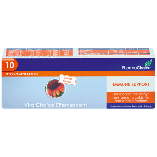 Viral Choice Immune Support Effervescent Tablets 10 Pack