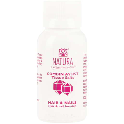 Natura Combin Assist Hair & Nail Tissue Salts Tablets 125 Pack