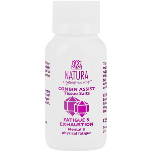 Natura Fatigue & Exhaustion Tissue Salts Tablets 125 Pack