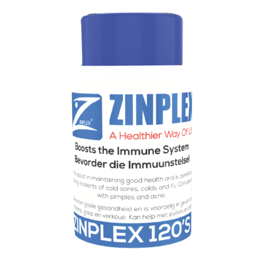 Zinplex Immune System Boost Tablets 120 Pack
