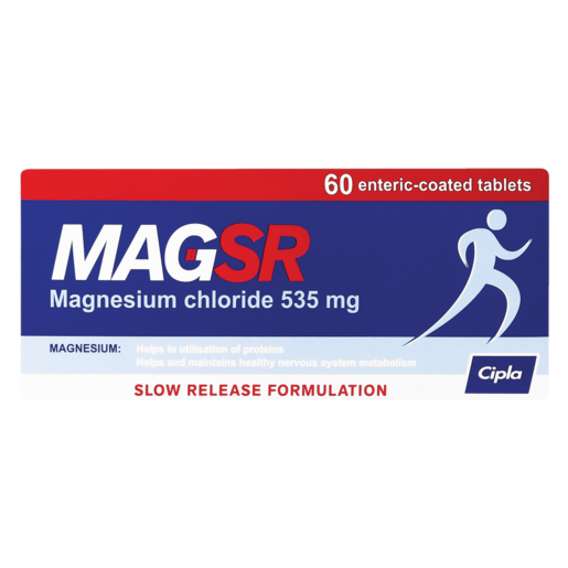 Cipla Mag SR Magnesium Chloride 535mg Tablets 60 Pack