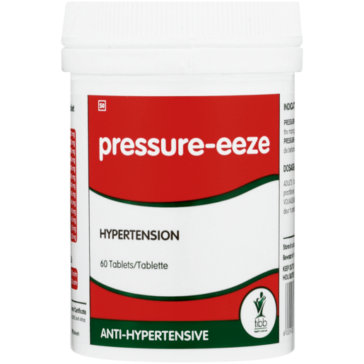 Pressure-Eeze Anti-Hypertensive Supplements Tablets 60 Pack