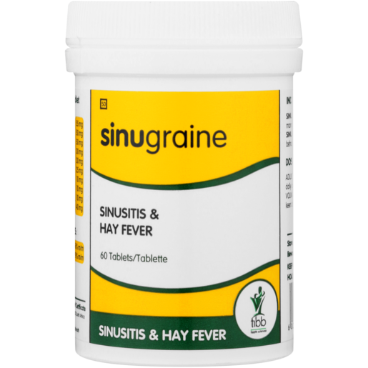 Sinugraine Sinusitis and Hayfever Tablets 60 Pack