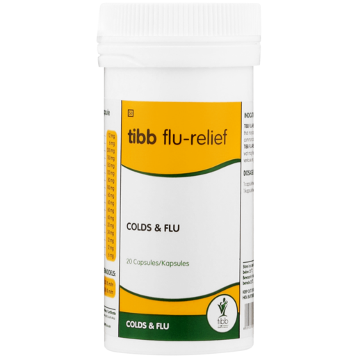 Tibb Flu-Relief Capsules 20 Pack