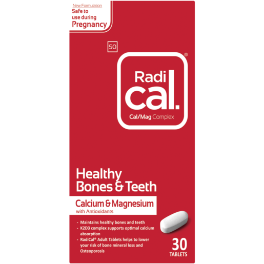 Nativa Radical Healthy Bones & Teeth Supplements 30 Pack