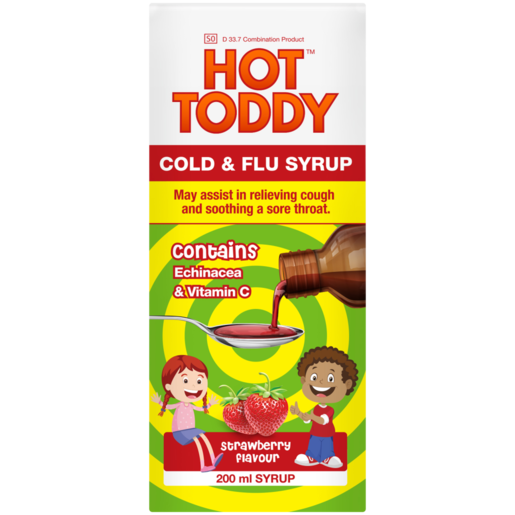 Hot Toddy Cold & Flu Syrup Kids 200ml