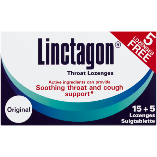 Linctagon Throat Lozenges 15 Pack
