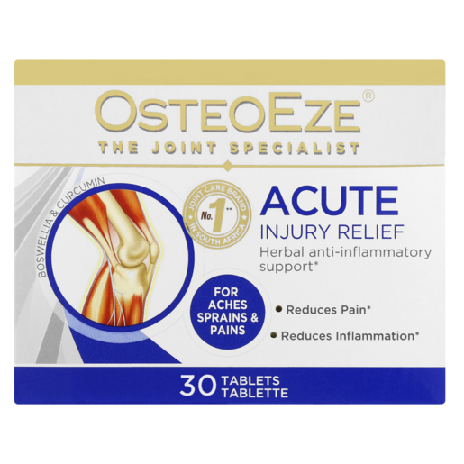 OsteoEze Acute Injury Relief Tablets 30 Pack