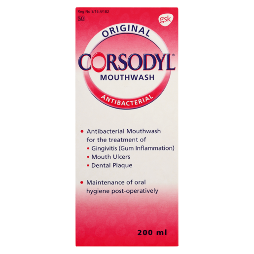 Corsodyl Original Mouthwash 200ml