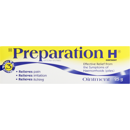 Preparation H Haemorrhoid Ointment 25g