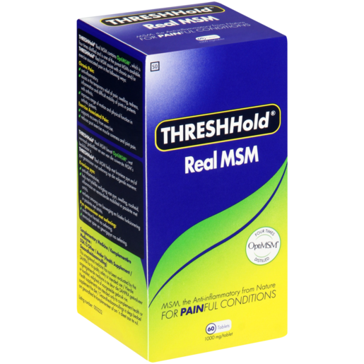 Threshhold Real MSM Anti-Inflammatory Tablets 60 Pack