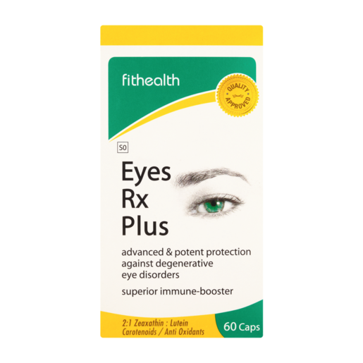 Fithealth Eyes Rx Plus Supplement Capsules 60 Pack